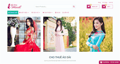 Desktop Screenshot of chothueaodai.com.vn